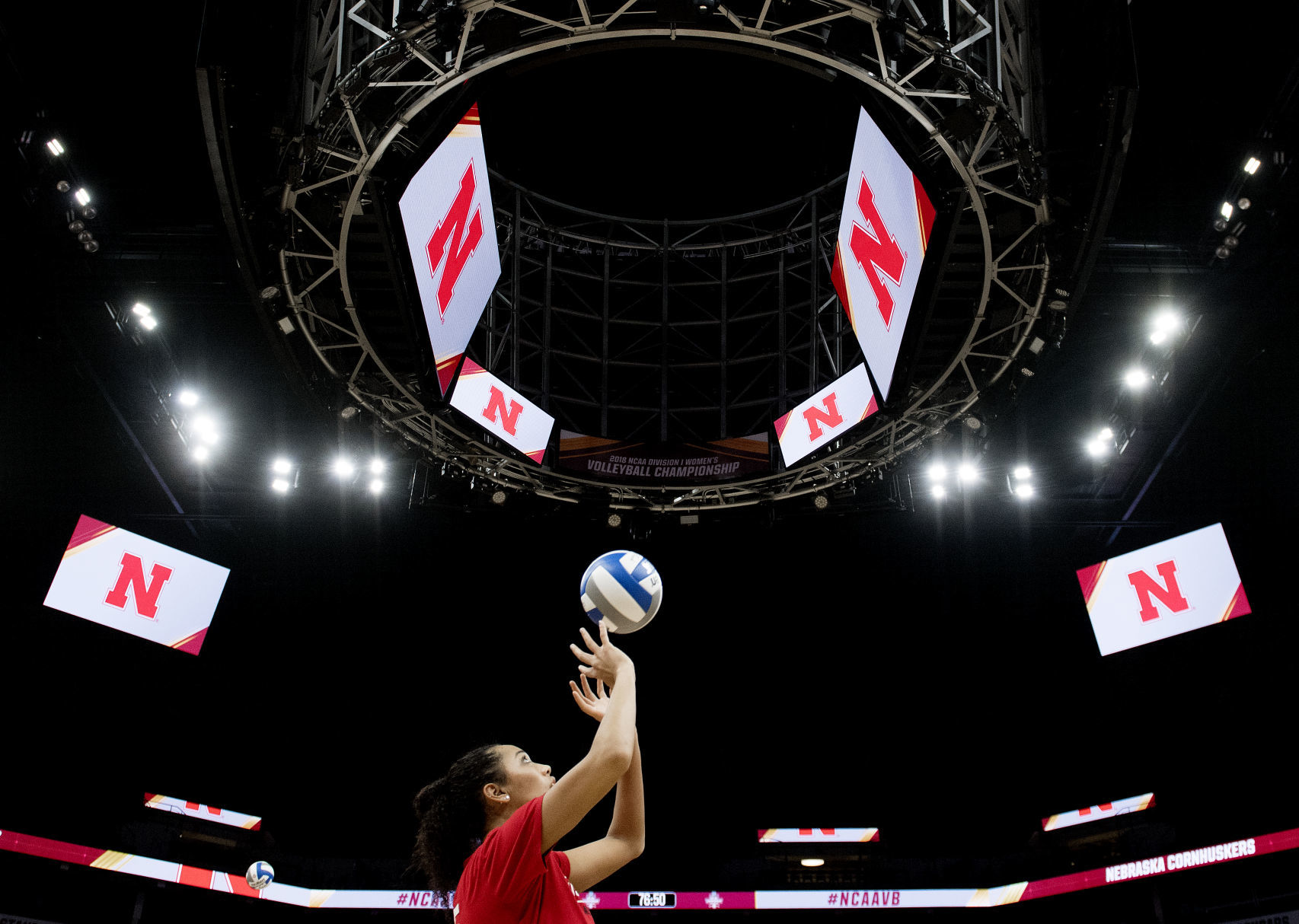 NU Volleyball Practice and Press Conference, 12.12